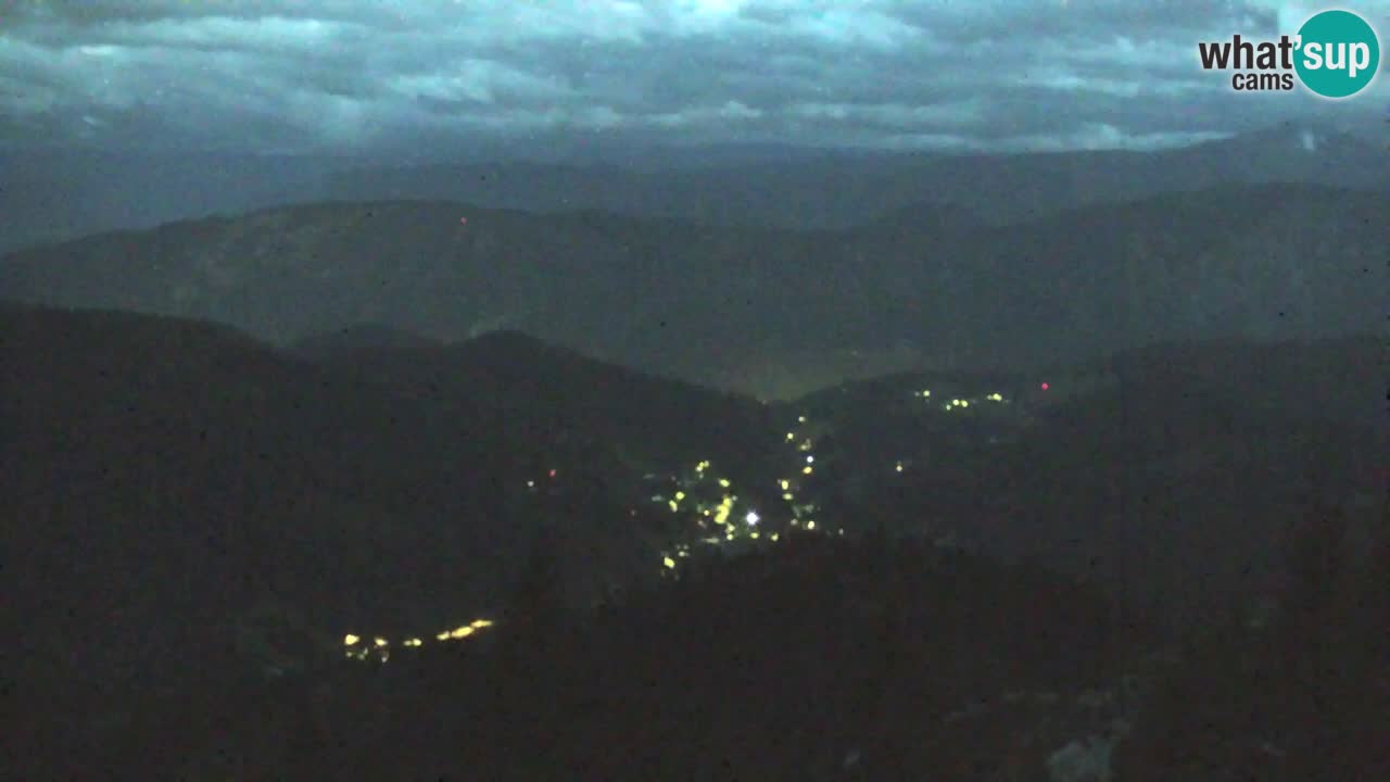 Webcam en Golica (1582 m) – Eslovenia