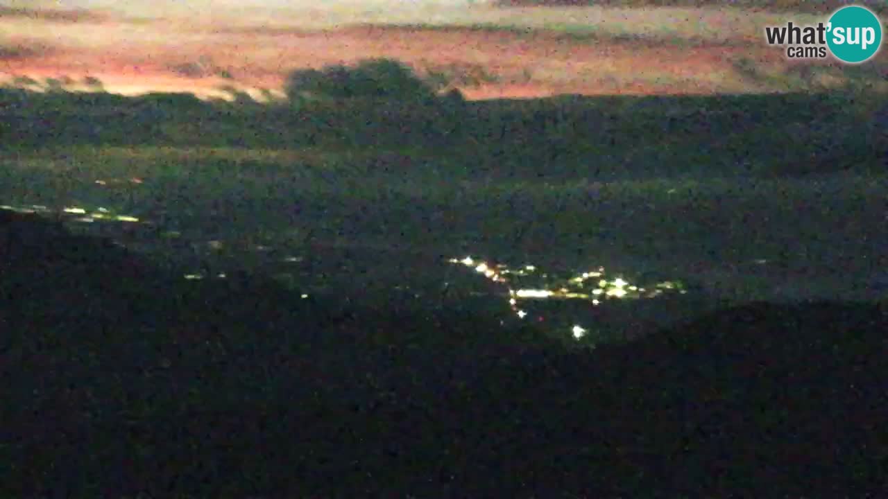 Koča na Golici Webcam (1582 m) – Slowenien