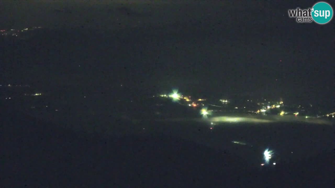 Koča na Golici Webcam (1582 m) – Slowenien