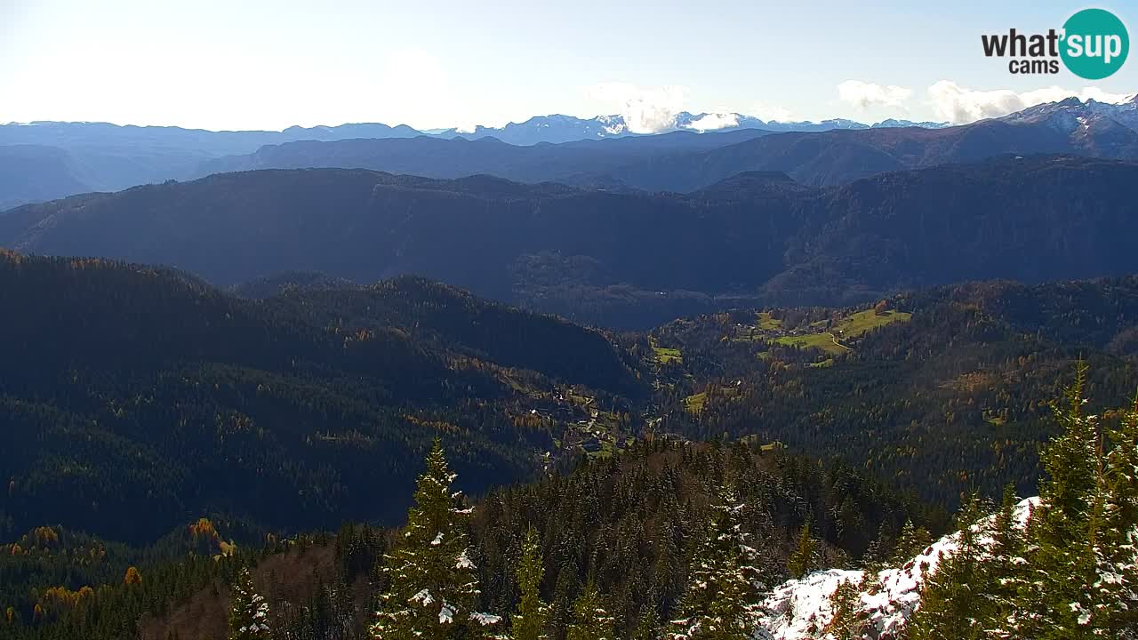 Web kamera Koča na Golici (1582 m) – Slovenija