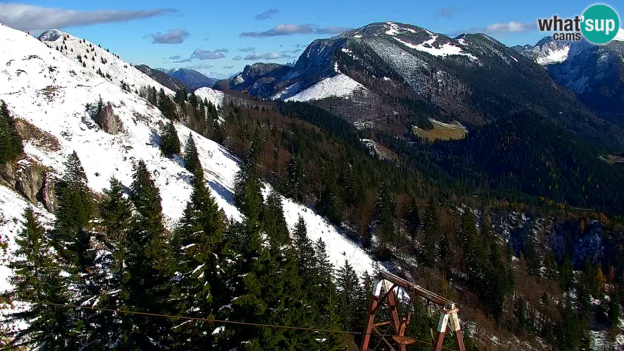 Spletna kamera Koča na Golici (1582 m) – Jesenice