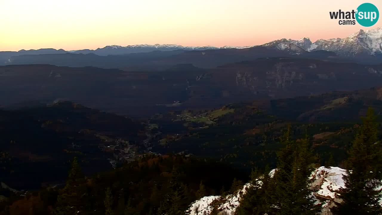 Webcam en Golica (1582 m) – Eslovenia