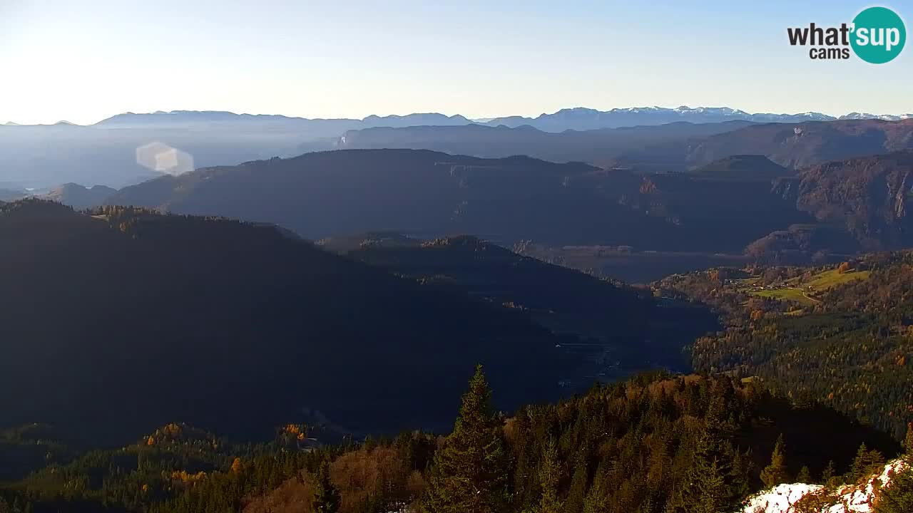 Webcam en Golica (1582 m) – Eslovenia