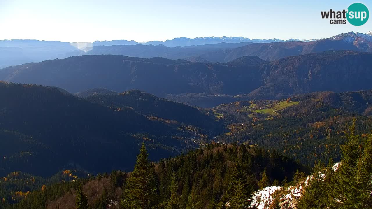 Webcam en Golica (1582 m) – Eslovenia