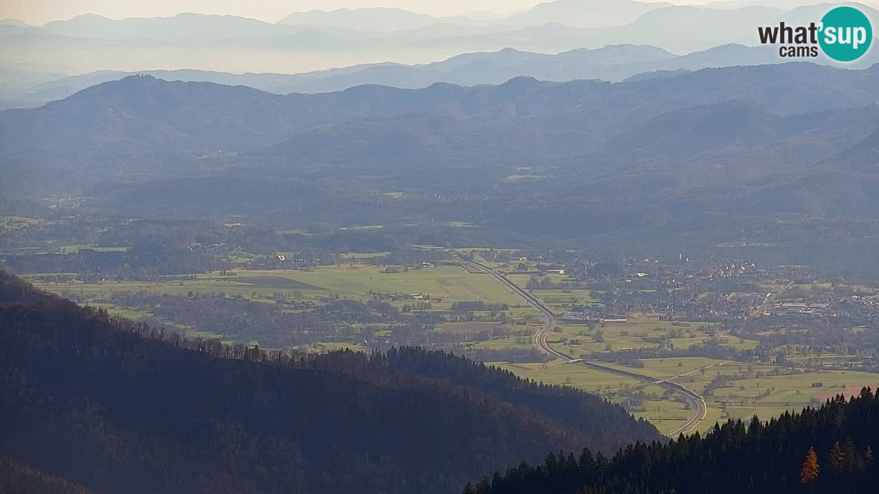 Spletna kamera Koča na Golici (1582 m) – Jesenice