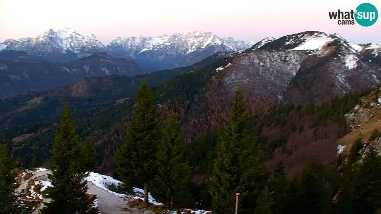 Web kamera Koča na Golici (1582 m) – Slovenija