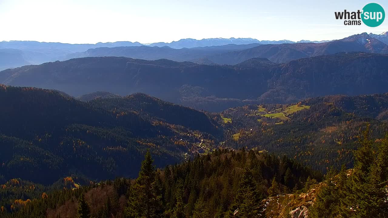 Webcam na Golici – Baita di montagna (1582 m) – Slovenia