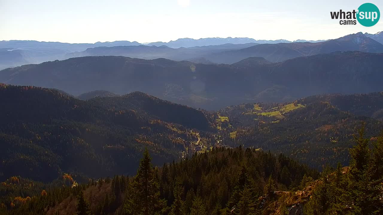 Spletna kamera Koča na Golici (1582 m) – Jesenice