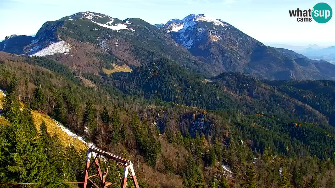Spletna kamera Koča na Golici (1582 m) – Jesenice