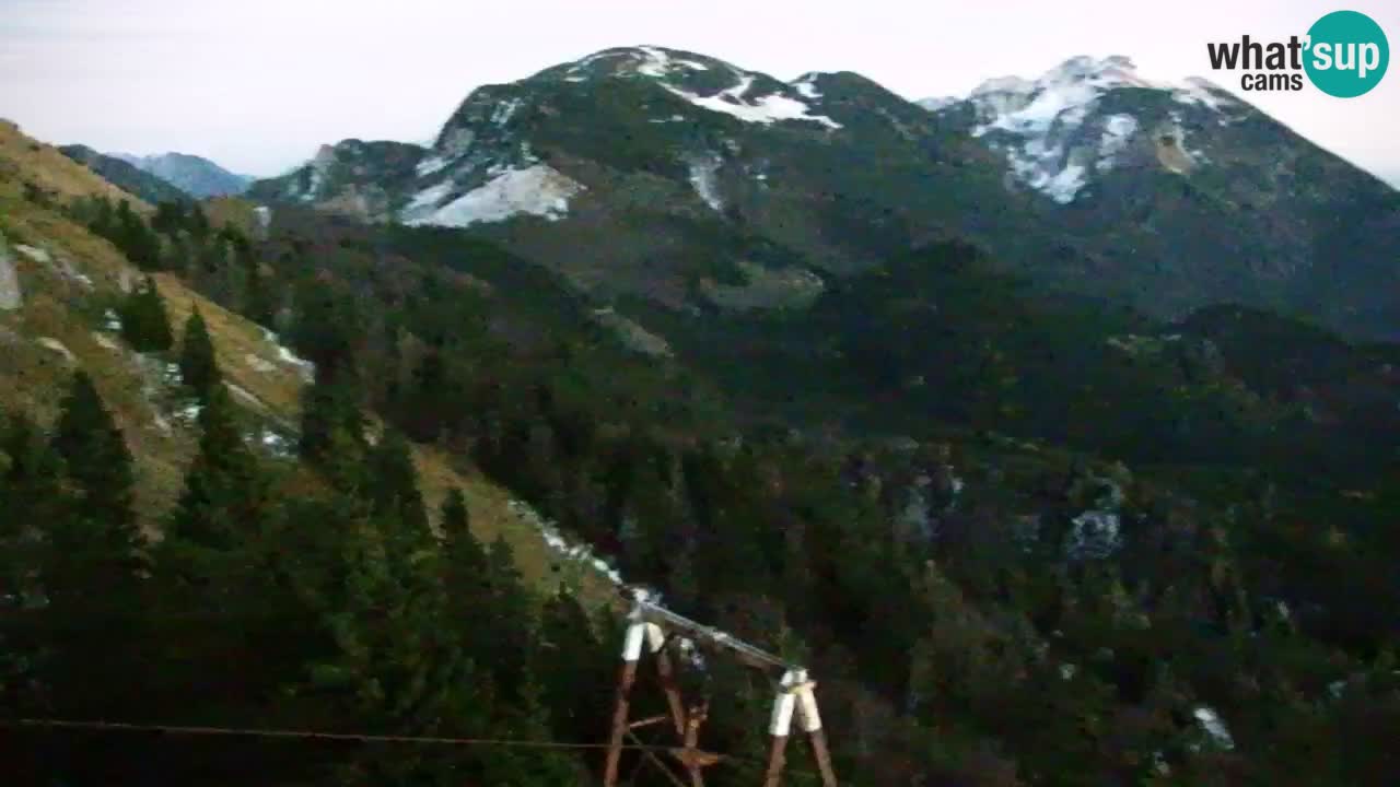 Webcam na Golici – Baita di montagna (1582 m) – Slovenia