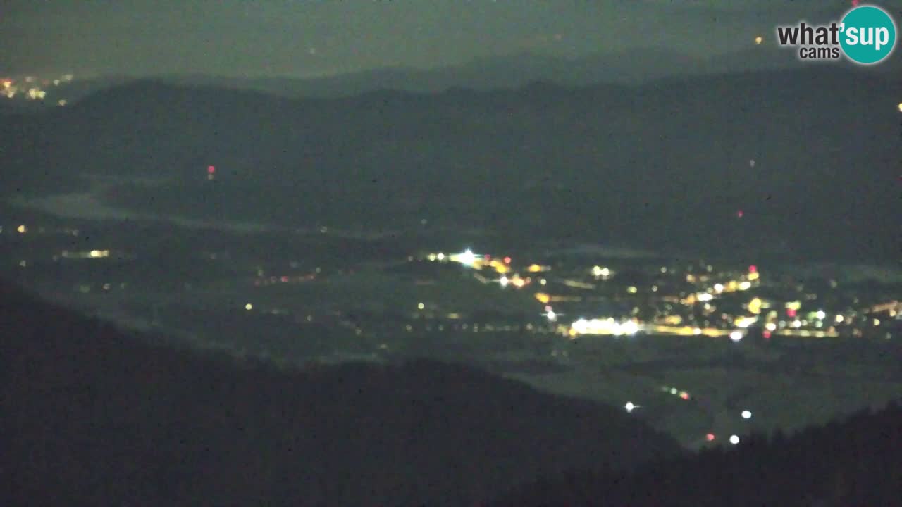 Koča na Golici Webcam (1582 m) – Slowenien