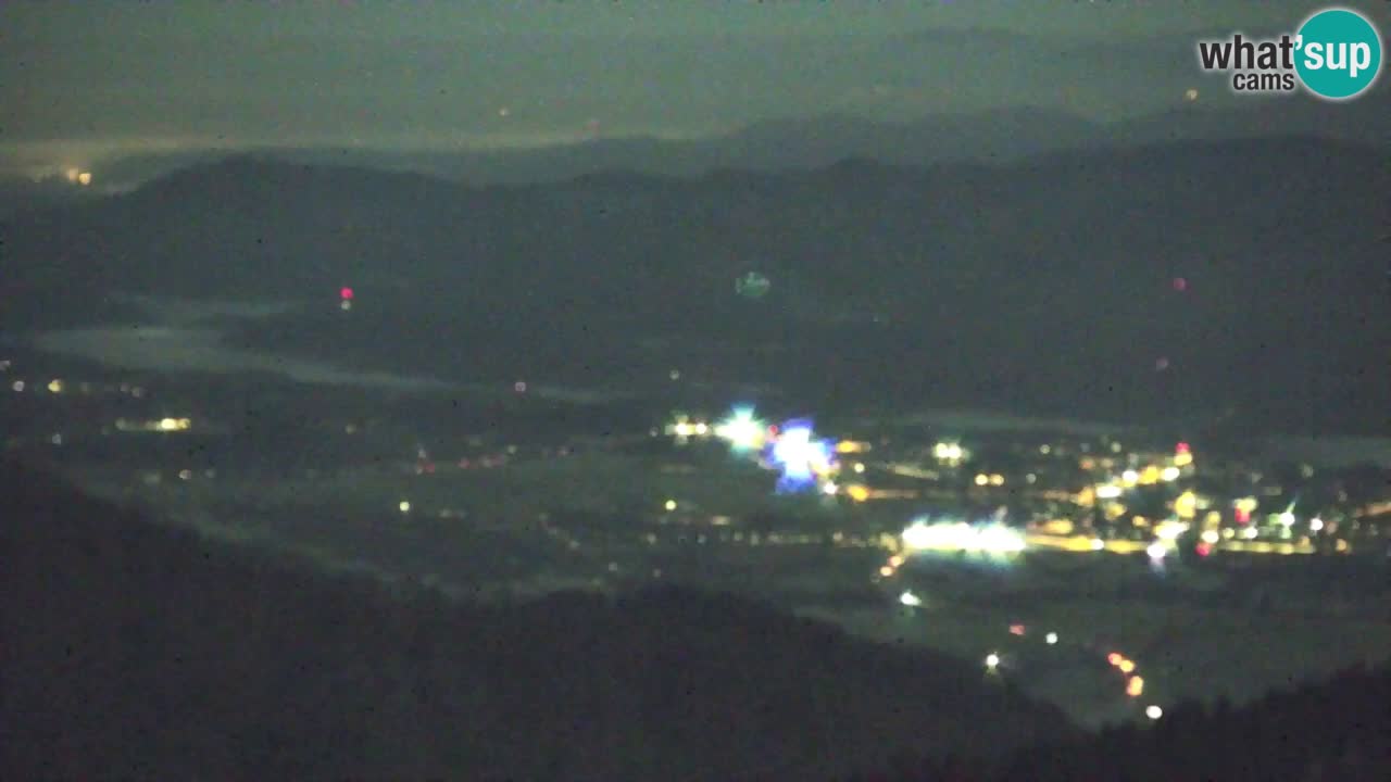 Webcam en Golica (1582 m) – Eslovenia