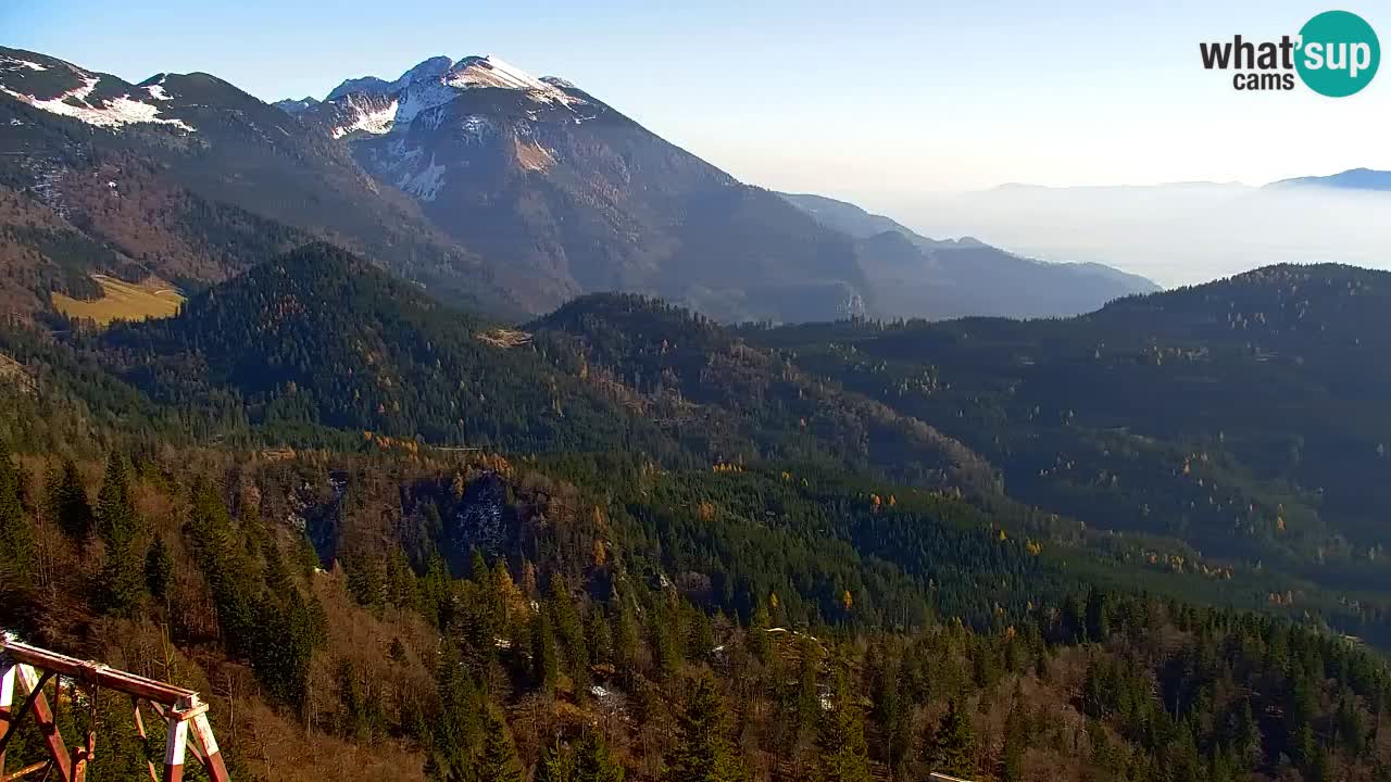 Webcam Chalet sur Golica (1582 m) – Slovénie