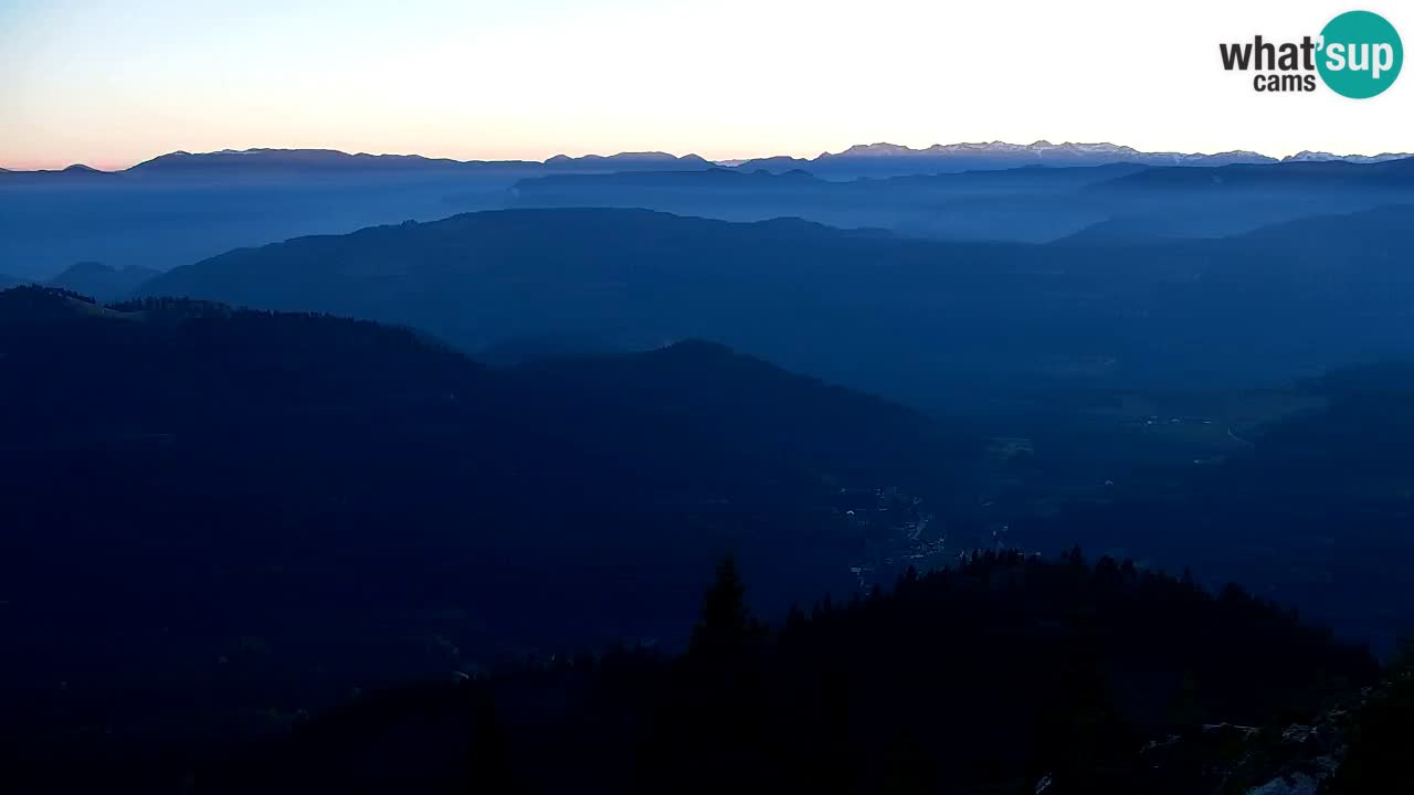 Webcam Chalet sur Golica (1582 m) – Slovénie