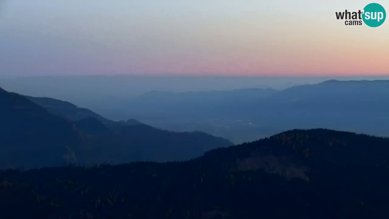 Webcam en Golica (1582 m) – Eslovenia