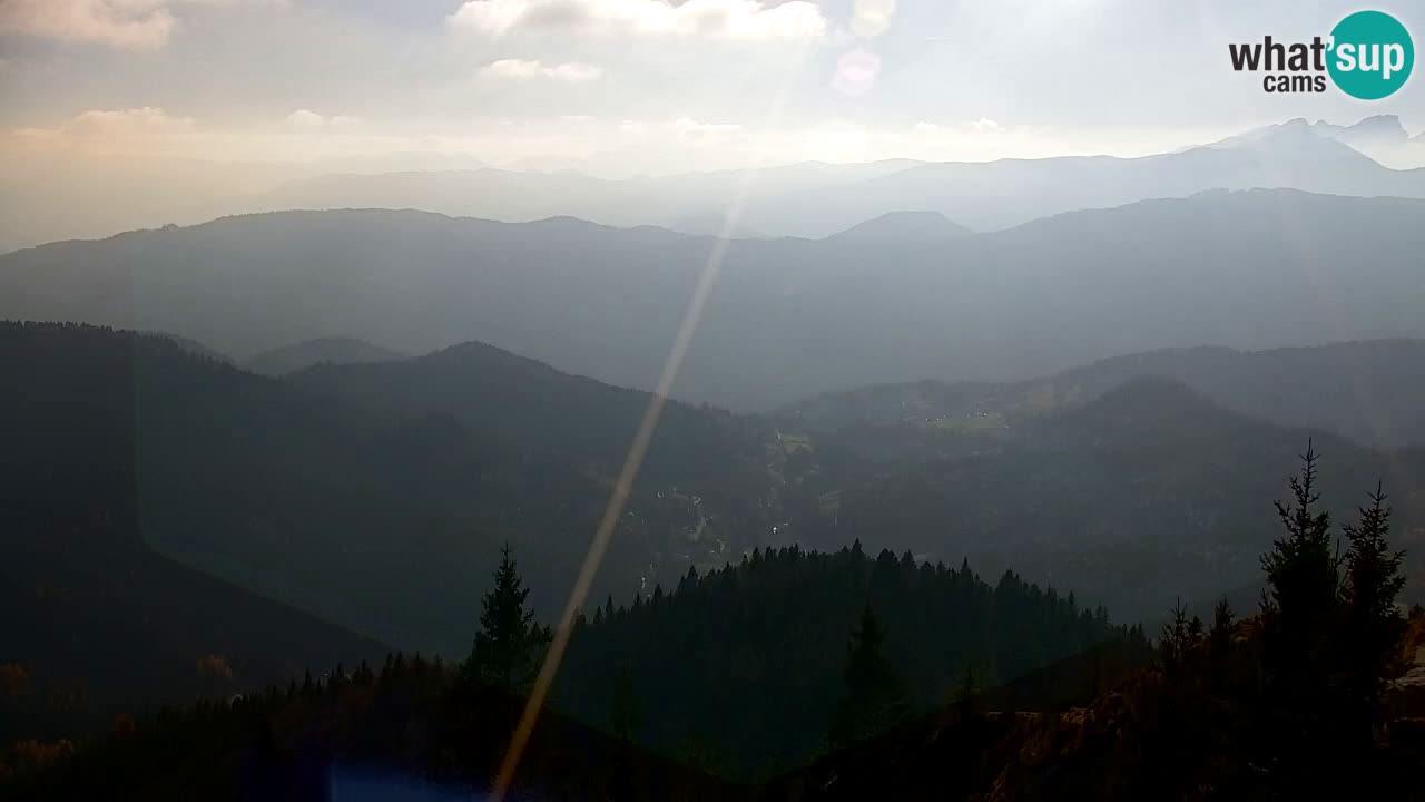 Spletna kamera Koča na Golici (1582 m) – Jesenice