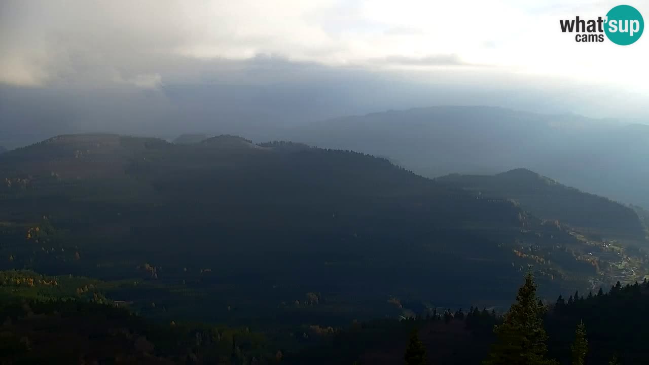 Webcam en Golica (1582 m) – Eslovenia