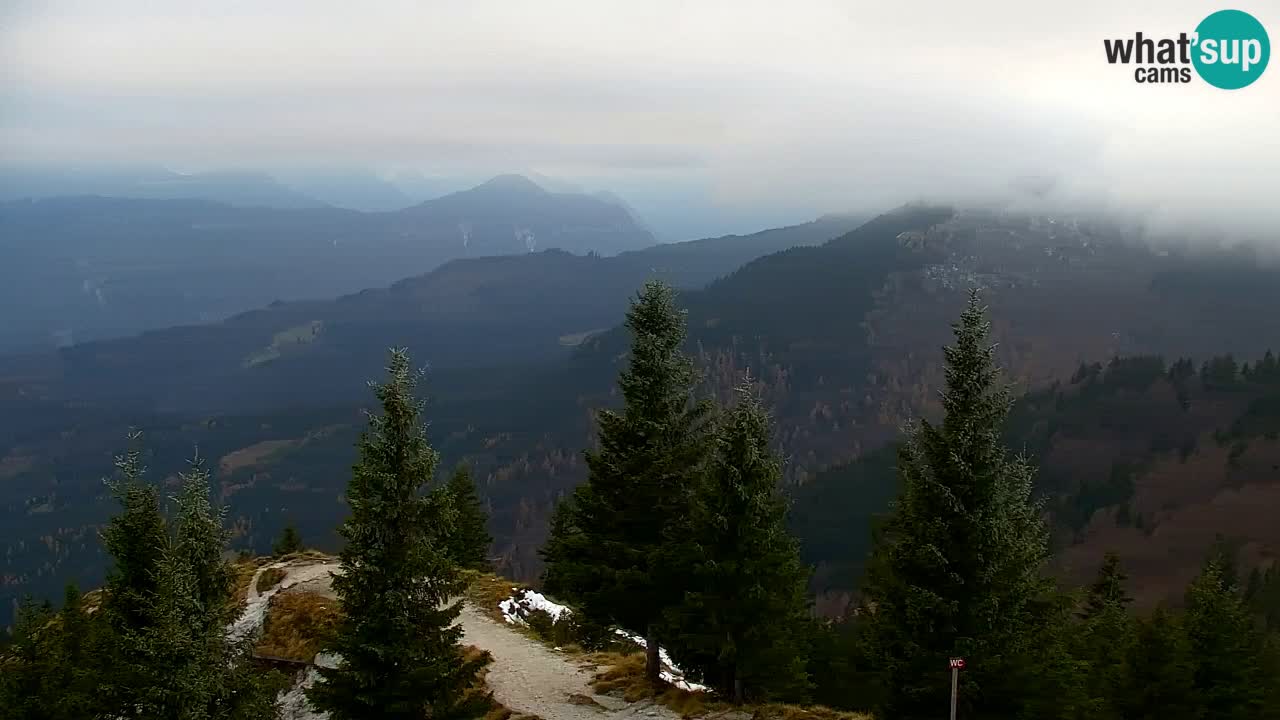 Spletna kamera Koča na Golici (1582 m) – Jesenice