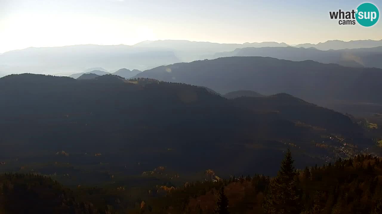 Webcam Chalet sur Golica (1582 m) – Slovénie