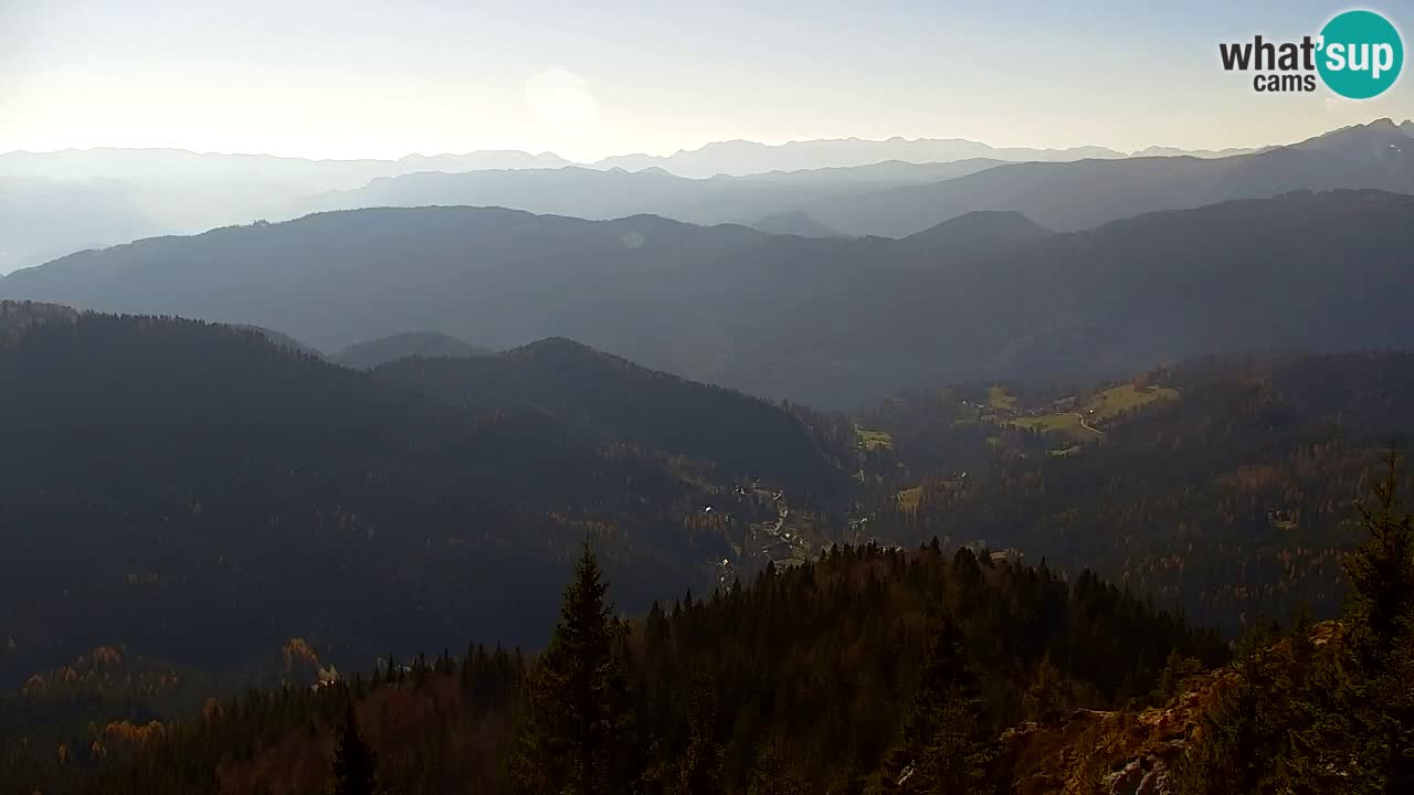 Webcam en Golica (1582 m) – Eslovenia