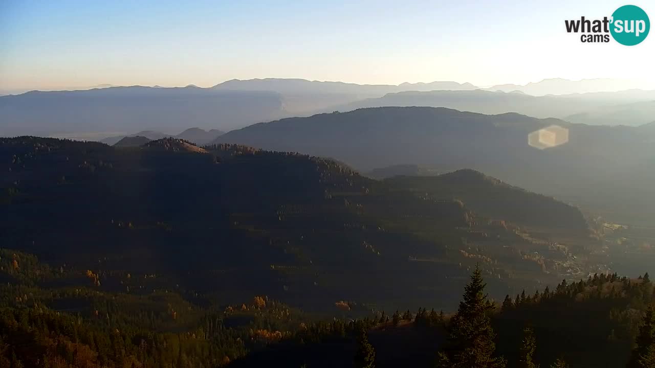 Web kamera Koča na Golici (1582 m) – Slovenija