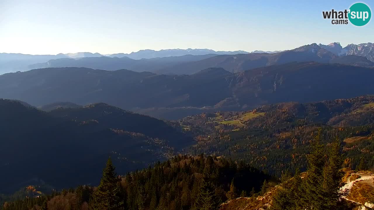 Webcam na Golici – Baita di montagna (1582 m) – Slovenia