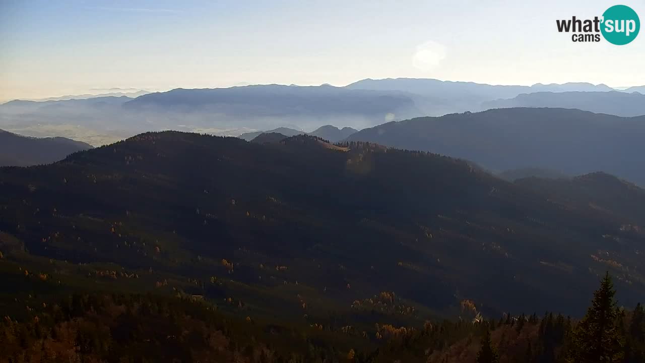 Webcam na Golici – Baita di montagna (1582 m) – Slovenia