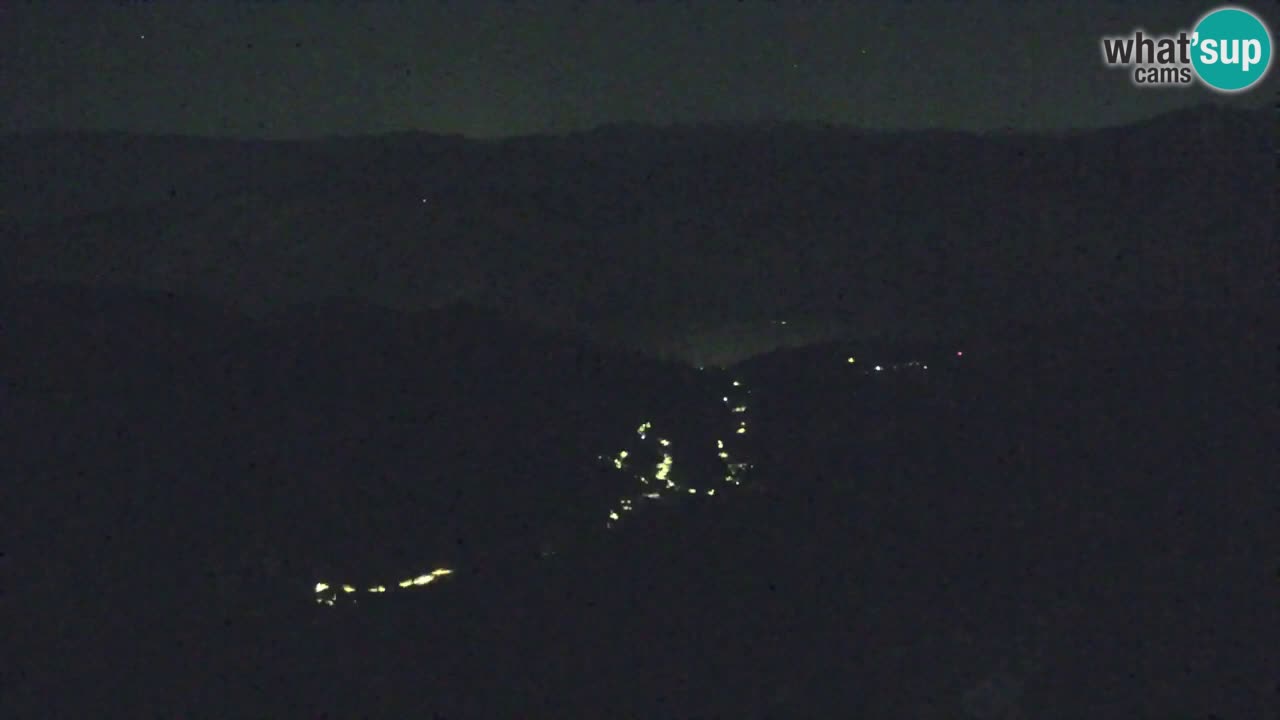 Koča na Golici Webcam (1582 m) – Slowenien