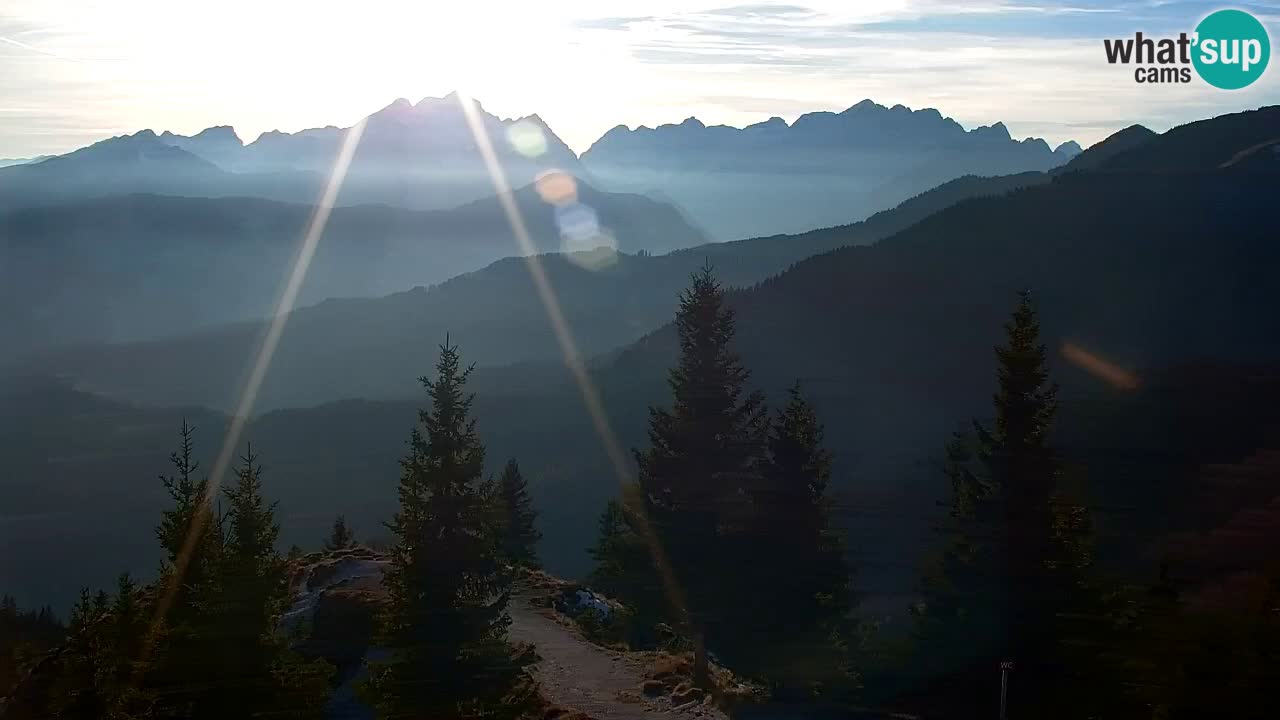 Webcam en Golica (1582 m) – Eslovenia