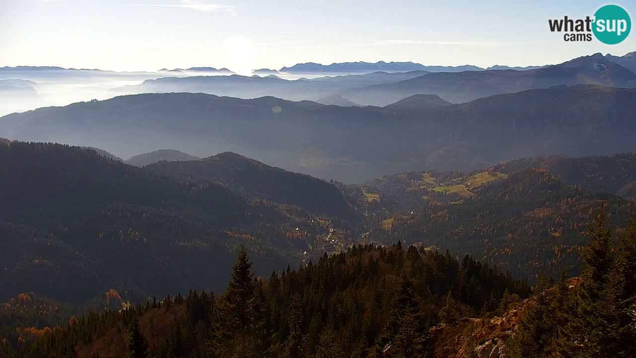 Webcam na Golici – Baita di montagna (1582 m) – Slovenia
