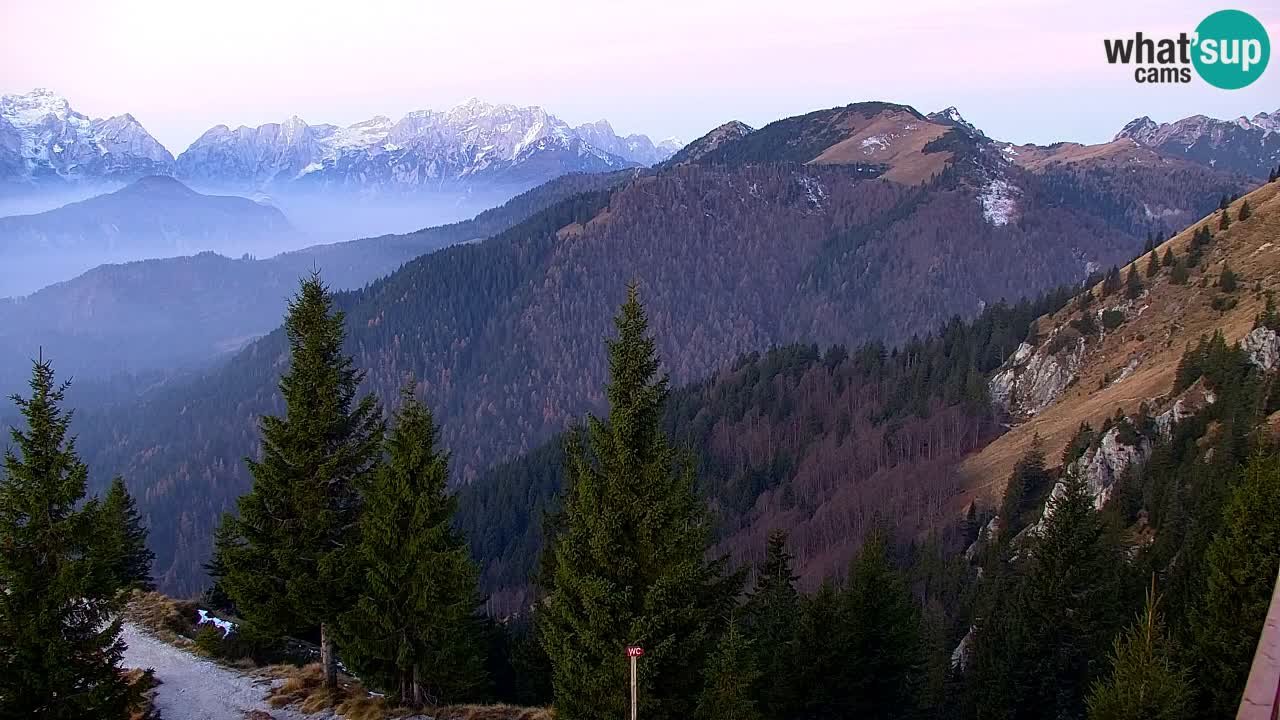 Web kamera Koča na Golici (1582 m) – Slovenija