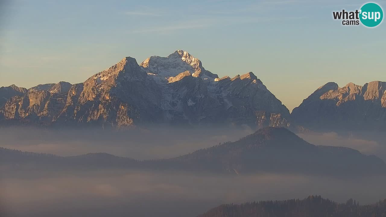 Koča na Golici Webcam (1582 m) – Slowenien
