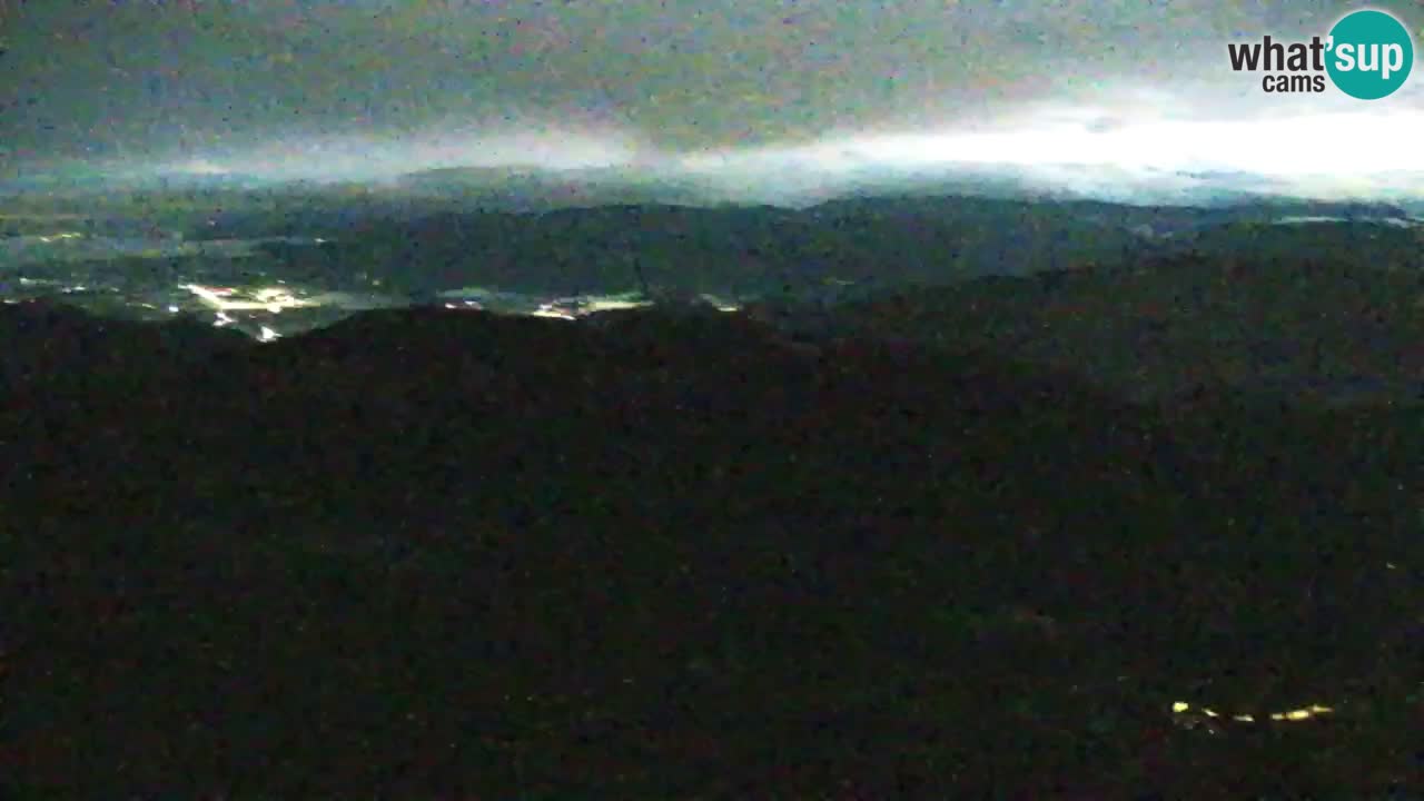 Koča na Golici Webcam (1582 m) – Slowenien