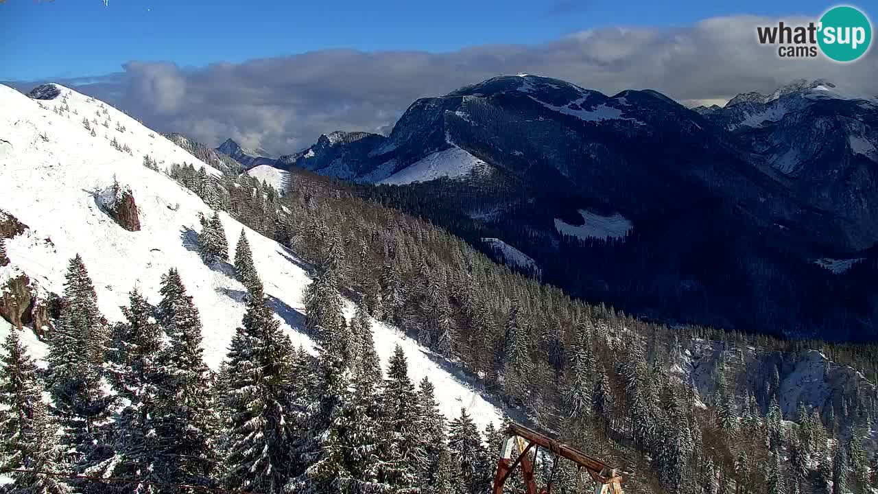 Webcam Chalet sur Golica (1582 m) – Slovénie