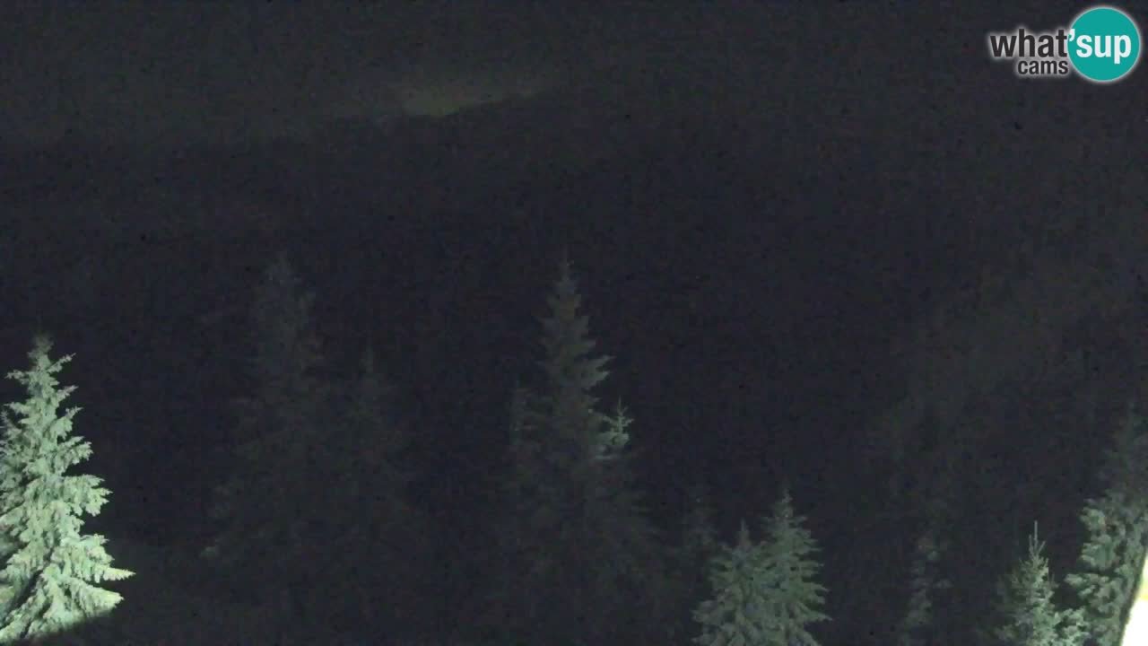 Spletna kamera Koča na Golici (1582 m) – Jesenice