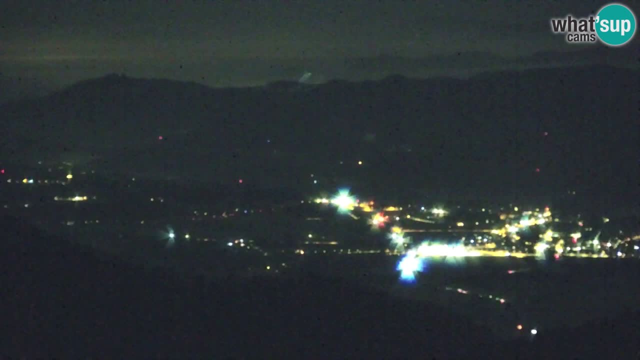 Koča na Golici Webcam (1582 m) – Slowenien