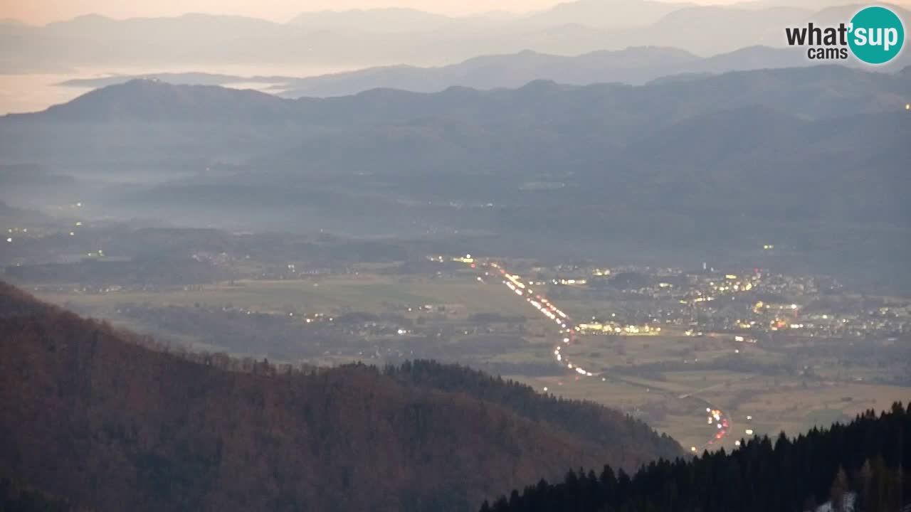 Webcam Koča na Golici (1582 m) – Slovenia