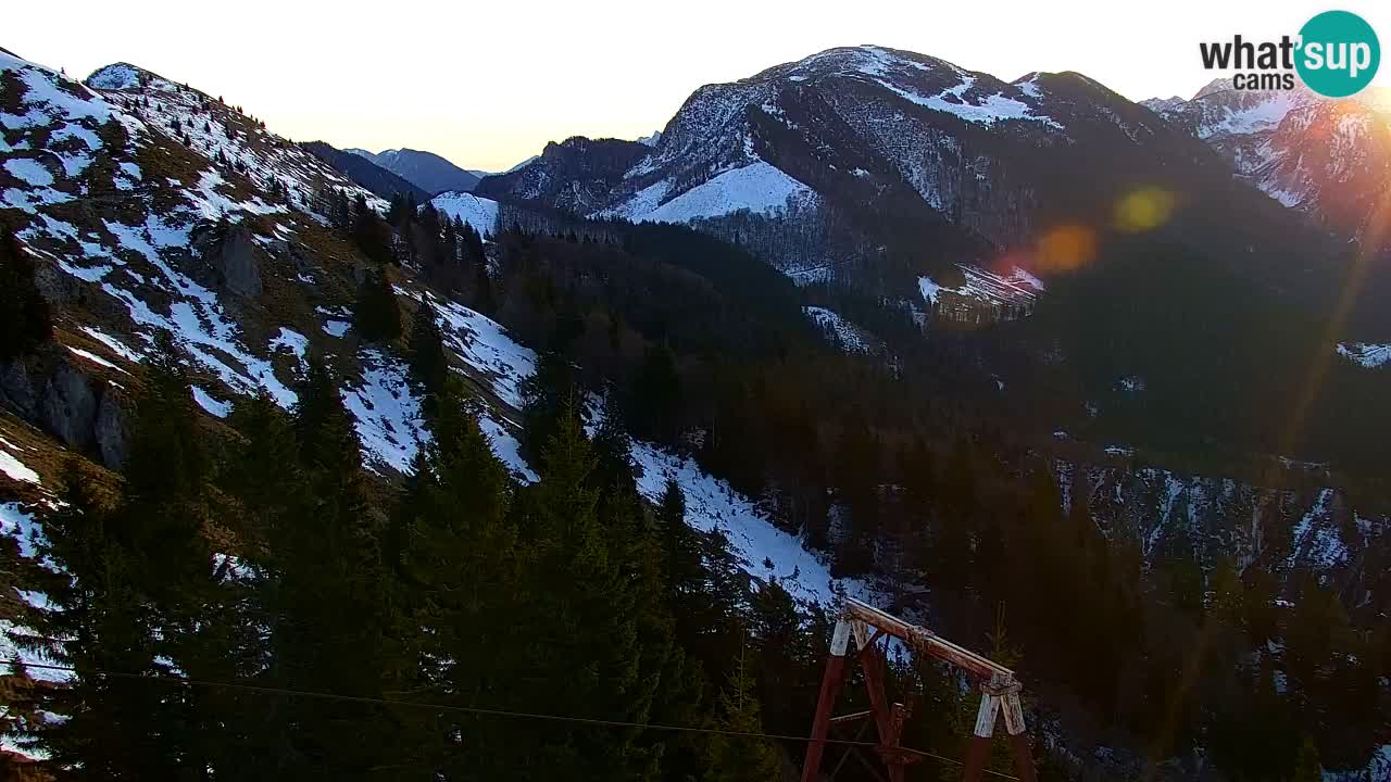 Webcam na Golici – Baita di montagna (1582 m) – Slovenia