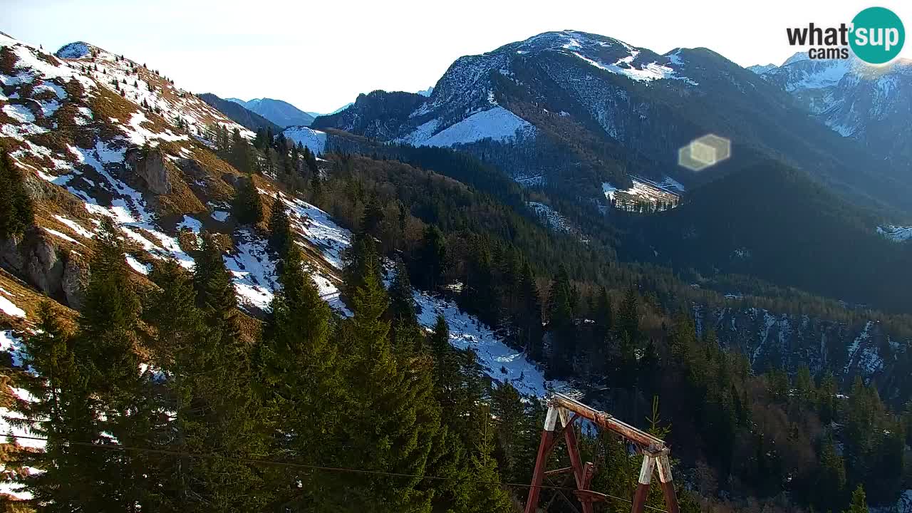 Webcam na Golici – Baita di montagna (1582 m) – Slovenia