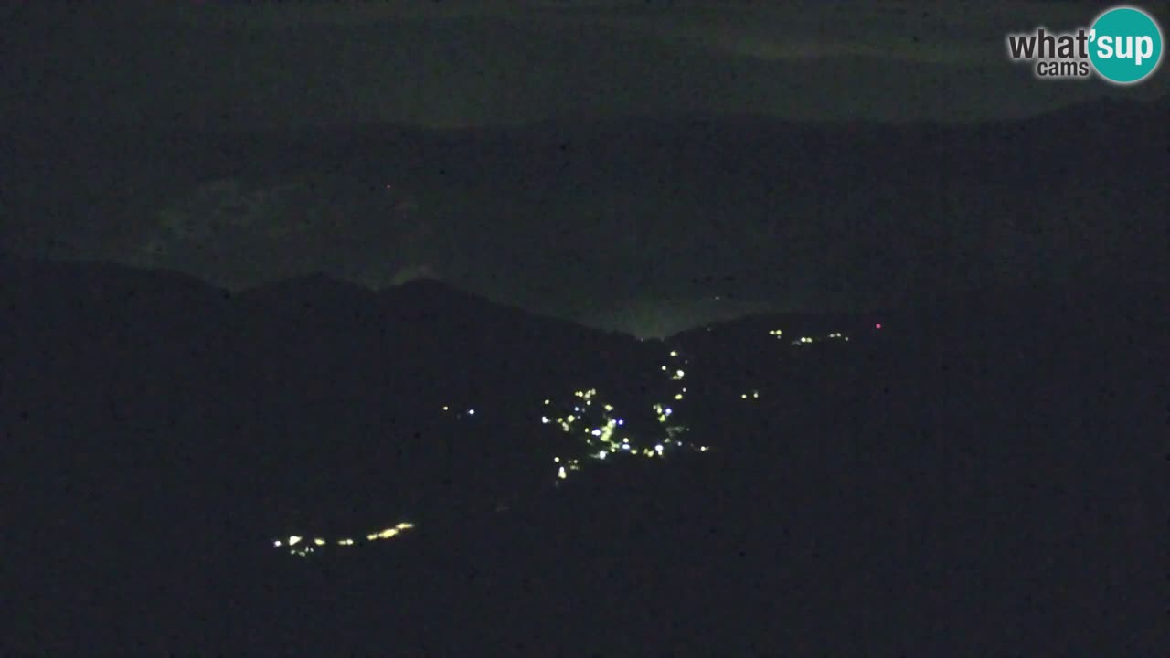 Koča na Golici Webcam (1582 m) – Slowenien