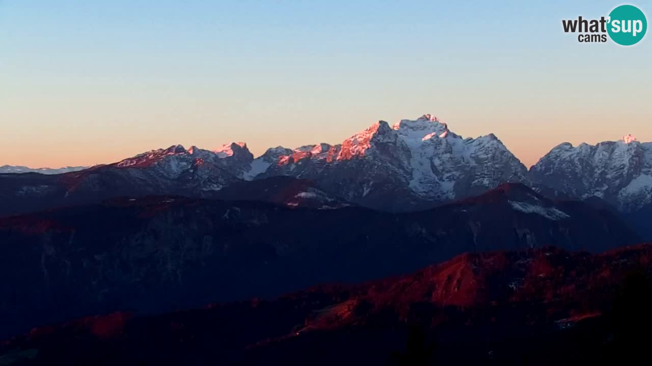 Web kamera Koča na Golici (1582 m) – Slovenija