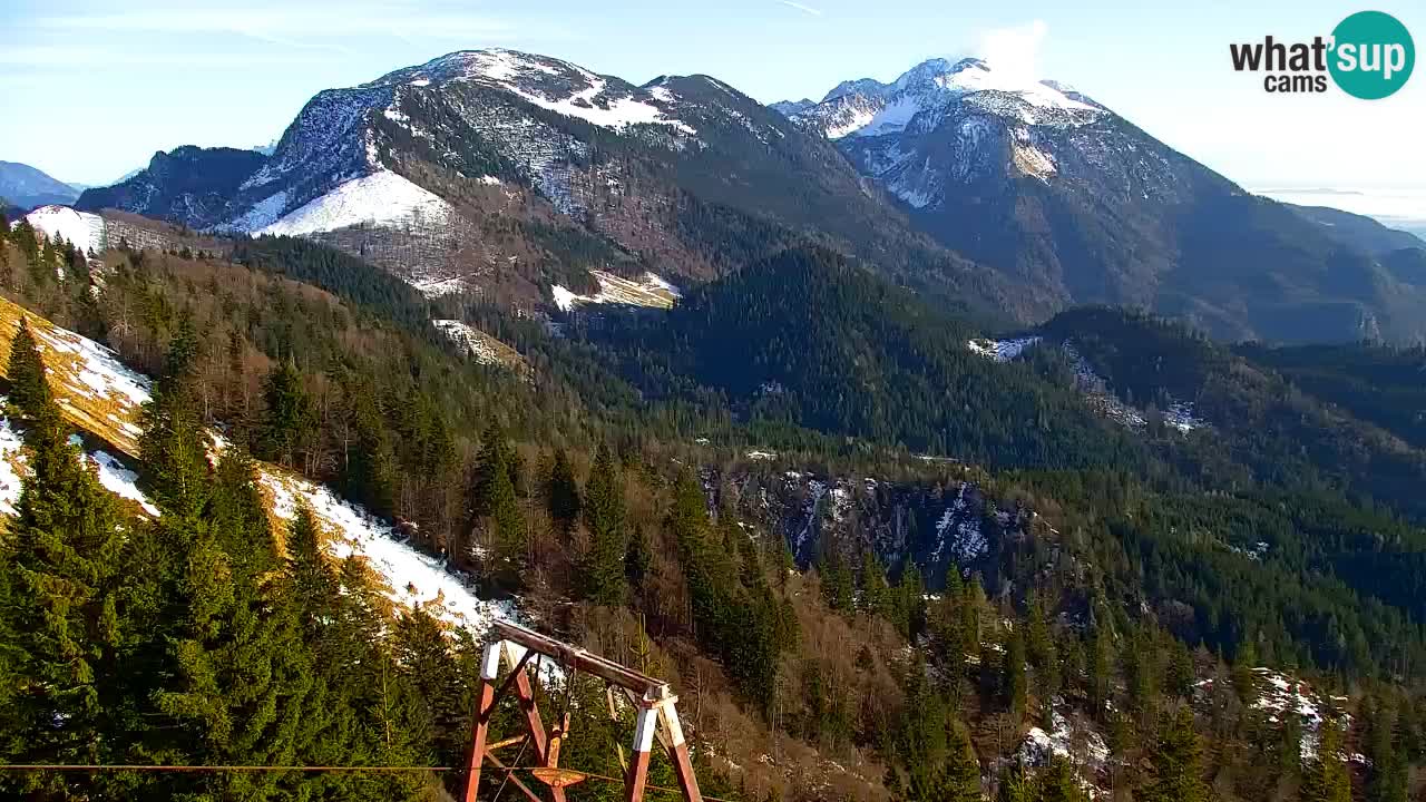 Webcam na Golici – Baita di montagna (1582 m) – Slovenia