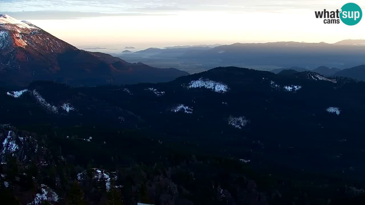 Webcam na Golici – Baita di montagna (1582 m) – Slovenia