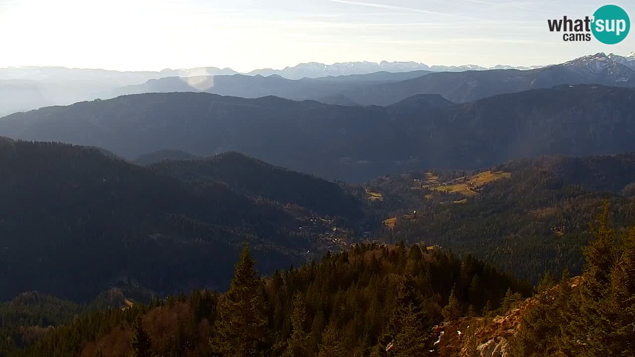Koča na Golici Webcam (1582 m) – Slowenien