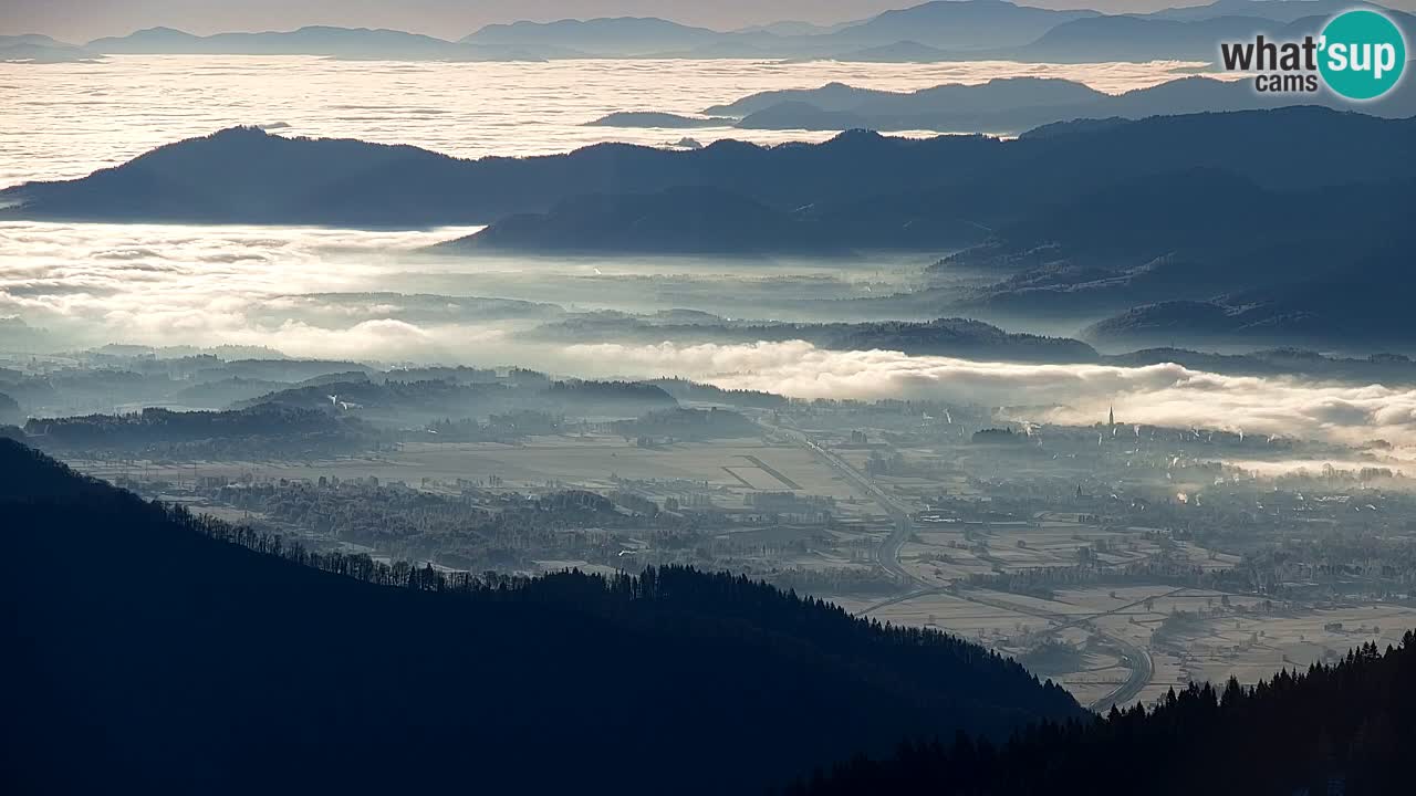 Koča na Golici Webcam (1582 m) – Slowenien
