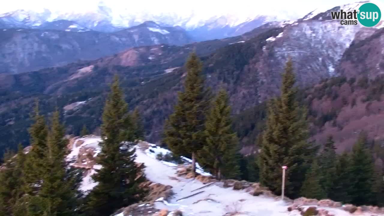 Webcam na Golici – Baita di montagna (1582 m) – Slovenia