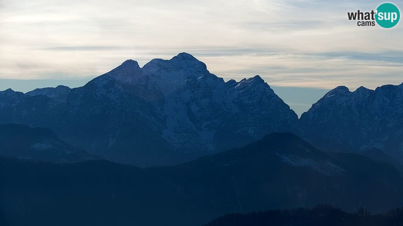 Koča na Golici Webcam (1582 m) – Slowenien