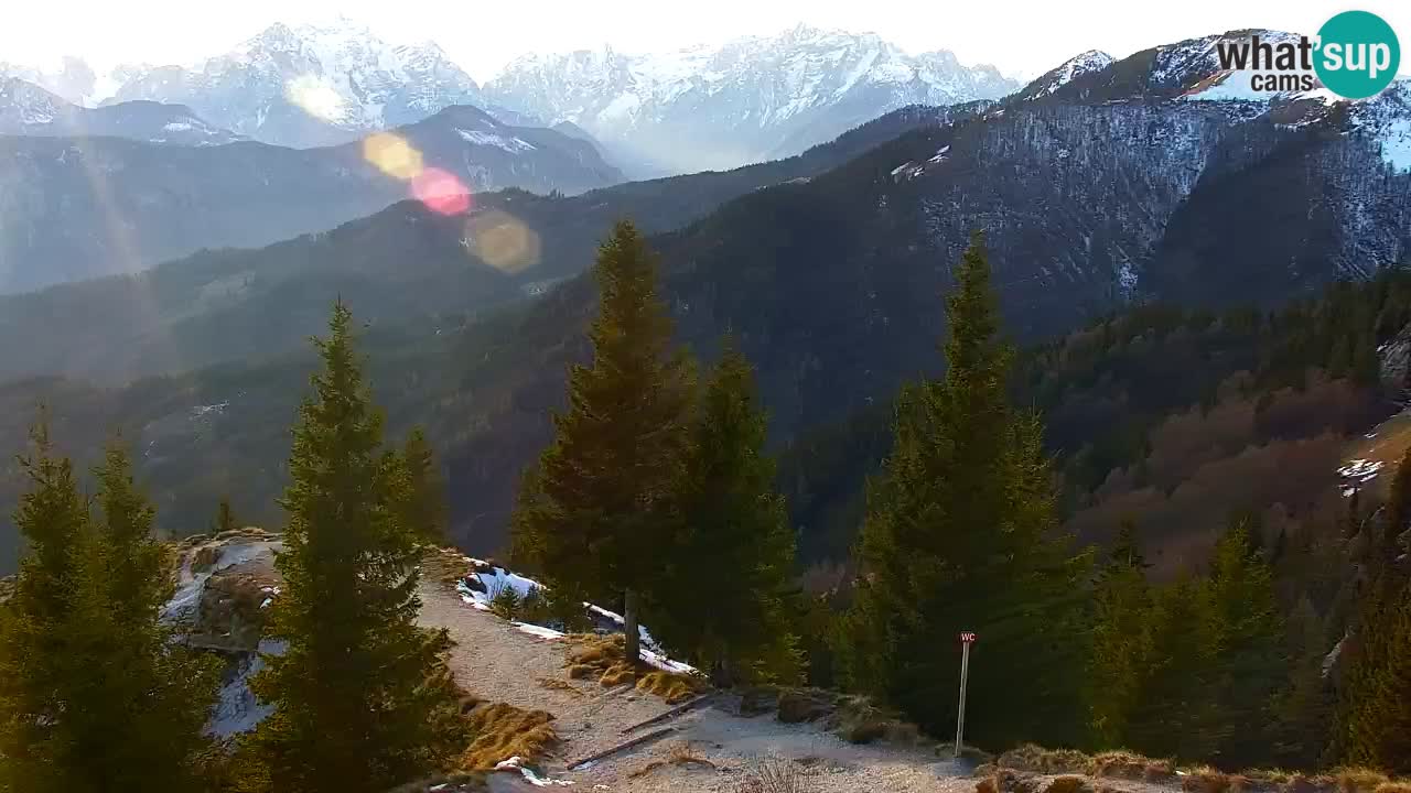 Webcam na Golici – Baita di montagna (1582 m) – Slovenia