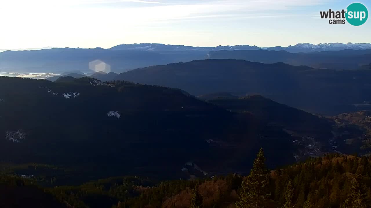 Webcam en Golica (1582 m) – Eslovenia