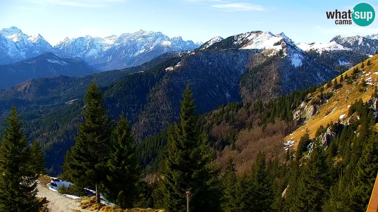 Webcam na Golici – Baita di montagna (1582 m) – Slovenia